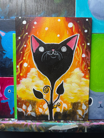 Cat plant