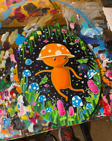 Medium mushroom box