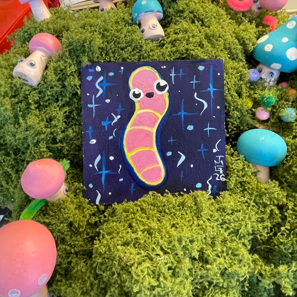 Pink & Yellow Worm